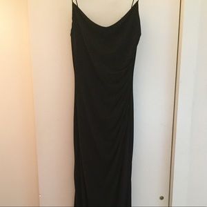 Black cocktail/formal maxi dress